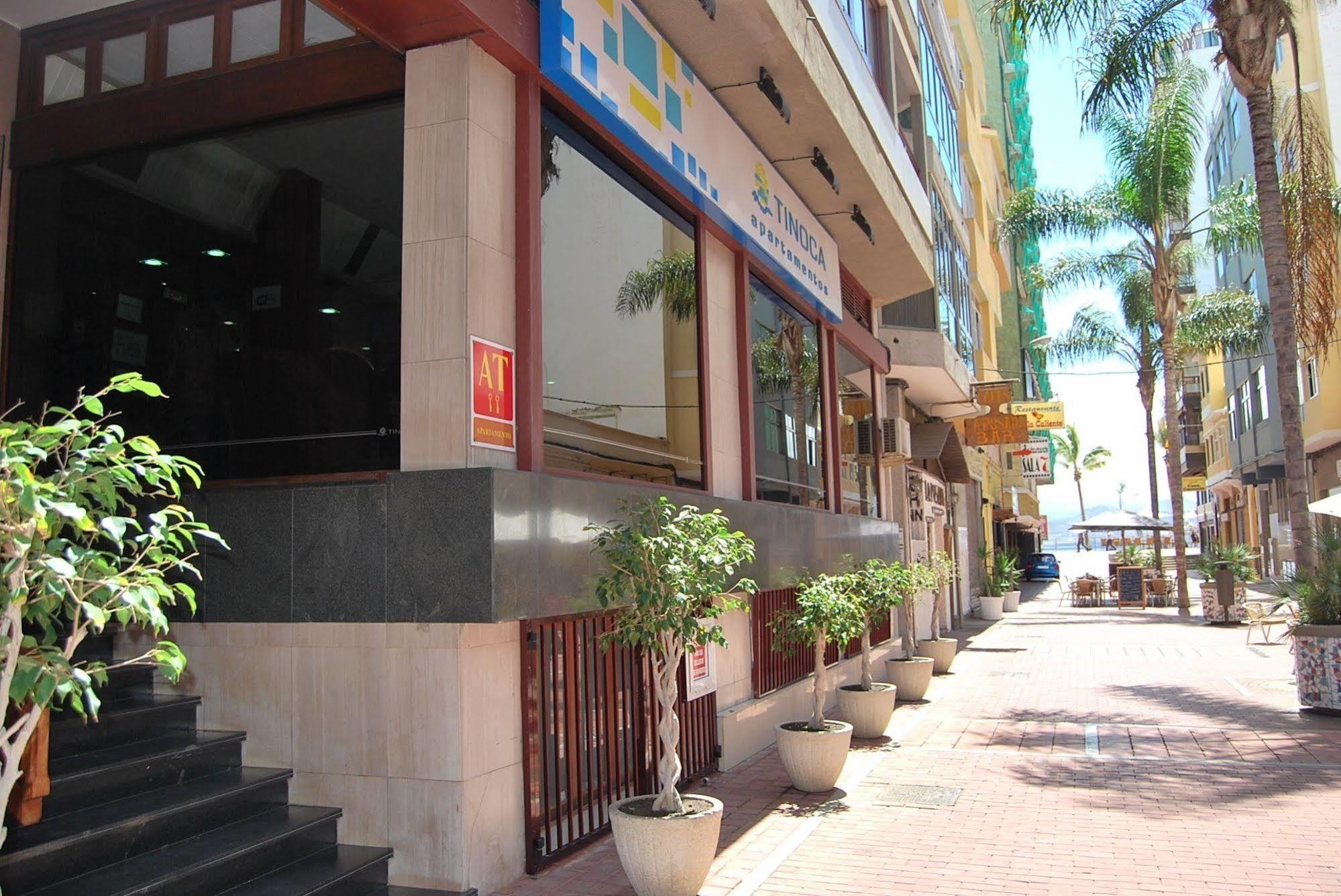 อปาร์ตาเมนโตส ติโนกา Apartment ลาสปัลมาส เด กรานคานาเรีย ภายนอก รูปภาพ